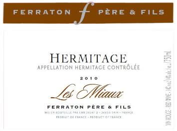 Maison Ferraton - Hermitage - Les Miaux - Rouge - 2010