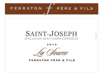 Maison Ferraton - Saint Joseph - La Source - Rouge - 2013