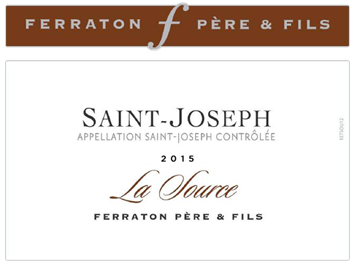 Maison Ferraton - Saint-Joseph - La Source - Blanc - 2015