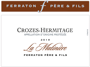 Ferraton Père et Fils - Crozes-Hermitage - La Matinière - Blanc - 2019