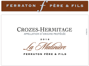 Ferraton Père et Fils - Crozes-Hermitage - La Matinière - Rouge - 2018