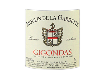 Moulin de la Gardette - Gigondas - La Cuvée Tradition - Rouge - 2013