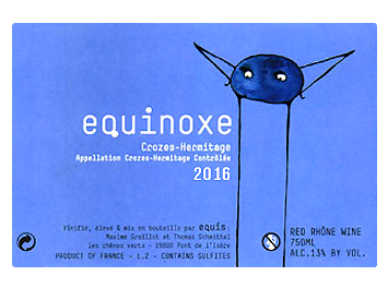 Maxime Graillot - Crozes-Hermitage - Equinoxe - Rouge - 2016