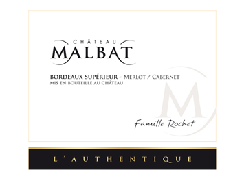 Château Malbat - Bordeaux Supérieur - l'Authentique - Magnum - Rouge 2011