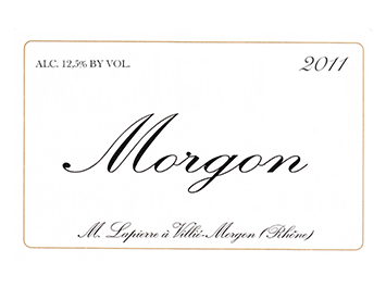 Marcel Lapierre - Morgon - 150cl - Rouge - 2011