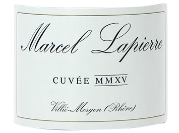 Marcel Lapierre - Morgon - Cuvée MMXV - Rouge - 2015