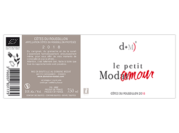 Domaine Modat - Côtes du Roussillon - Le Petit Modamour - Rouge - 2018