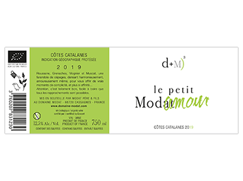 Domaine Modat - IGP Côtes Catalanes - Le Petit Modamour - Blanc - 2019