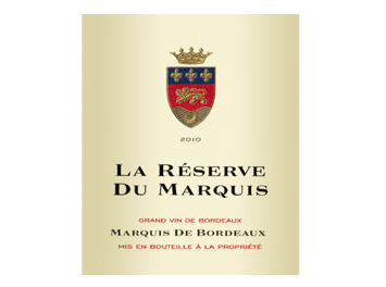 Marquis de Bordeaux - Bordeaux - La Réserve du Marquis Rouge 2010