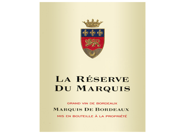 Marquis de Bordeaux - Bordeaux - La Réserve du Marquis - Rouge - 2011