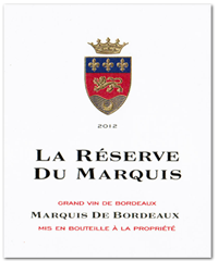 Marquis de Bordeaux - Bordeaux - La Réserve du Marquis - Rosé 2012