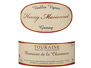 Domaine Henry Marionnet - Touraine - Domaine de la Charmoise Vieilles Vignes - Rouge - 2018