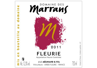 Domaine des Marrans - Fleurie - Rouge 2011