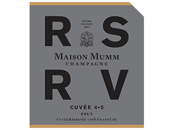 Champagne Mumm - Champagne Grand Cru - Brut RSRV Cuvée 4.5 - Blanc