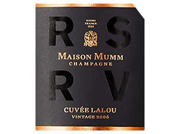 Champagne Mumm - RSRV - Champagne Grand Cru - Cuvée Lalou - 2006 - Coffret