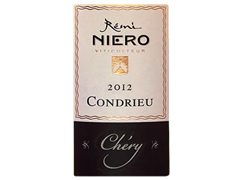 Domaine Niero - Condrieu - Chéry - Blanc - 2012