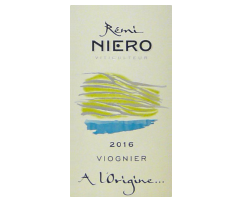 Domaine Niero - IGP Collines Rhodaniennes - Viognier A l'Origine - Blanc - 2016