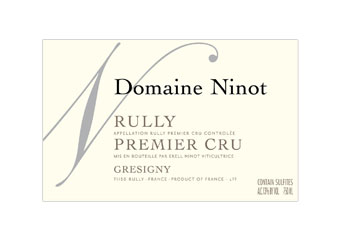 Domaine Ninot - Rully 1er Cru - Grésigny Blanc 2010