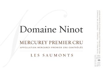 Domaine Ninot - Mercurey 1er cru - Les Saumonts - Rouge - 2016