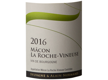 Domaine Sylvaine & Alain Normand - Mâcon La Roche-Vineuse - Blanc - 2016