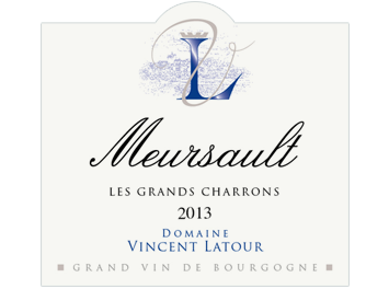 Domaine Vincent Latour - Meursault - Les Grands Charrons - Blanc - 2013