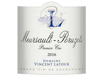 Domaine Vincent Latour - Meursault 1er cru - Poruzots - Blanc - 2016