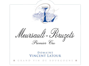 Domaine Vincent Latour - Meursault 1er cru - Poruzots - Blanc - 2017