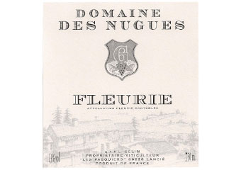 Domaine des Nugues - Fleurie - Rouge 2009