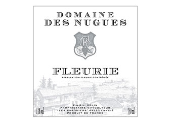 Domaine des Nugues - Fleurie - Rouge 2010