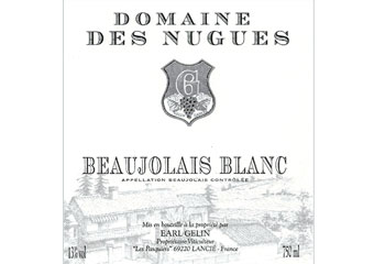 Domaine des Nugues - Beaujolais - Blanc 2012