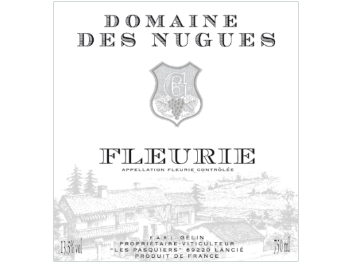 Domaine des Nugues - Fleurie - Rouge - 2012