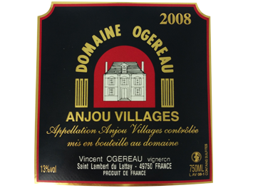 Domaine Ogereau - Anjou Villages - Rouge - 2008