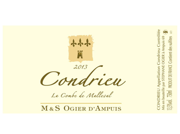 Domaine Stéphane Ogier - Condrieu - La Combe de Malleval - Blanc - 2013