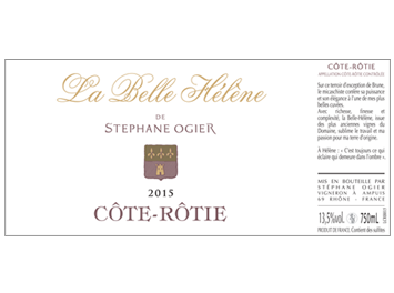 Domaine Stéphane Ogier - Côte-Rôtie - La Belle Hélène - Rouge - 2015