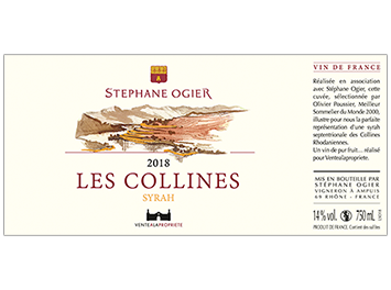Domaine Stéphane Ogier - Vin de France - Les Collines - Rouge - 2018