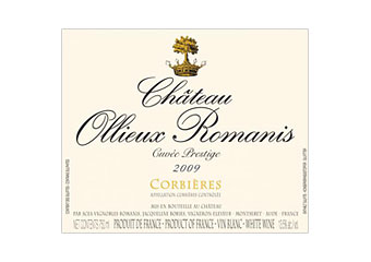 Château Ollieux-Romanis - Corbières - Cuvée Prestige Rouge 2009