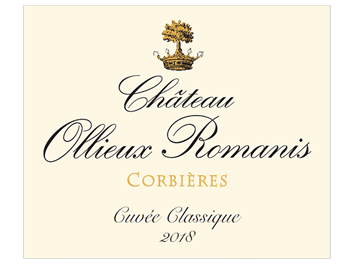 Château Ollieux-Romanis - Corbières - Cuvée Classique - Rouge - 2018