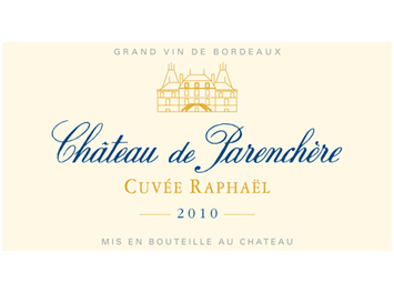 Château Parenchère - Bordeaux Supérieur - Cuvée Raphael - Rouge - 2010