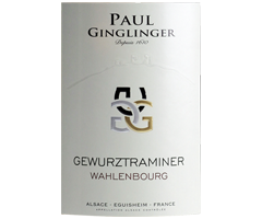 Paul Ginglinger - Alsace - Gewurztraminer Wahlenbourg - Blanc - 2014
