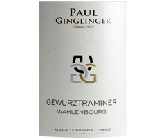 Paul Ginglinger - Alsace - Gewurztraminer Wahlenbourg - Blanc - 2014