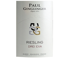 Paul Ginglinger - Alsace - Riesling Drei Exa - Blanc - 2014