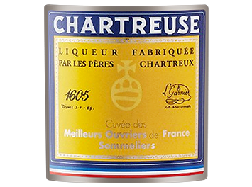 Chartreuse - Liqueur des Pères Chartreux - Cuvée des Meilleurs Ouvriers de France (MOF)- Jaune