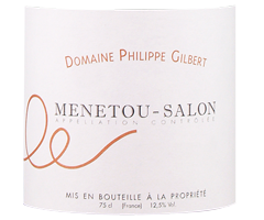 Domaine Philippe Gilbert - Menetou Salon - Rouge - 2013