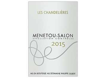 Domaine Philippe Gilbert - Menetou-Salon - Les Chandelières - Blanc - 2015