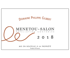 Domaine Philippe Gilbert - Menetou-Salon - Rouge - 2018