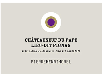 Pierre-Henri Morel - Châteauneuf-du-Pape - Lieu-dit Pignan - Rouge - 2015