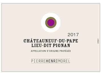 Pierre-Henri Morel - Châteauneuf-du-Pape - Lieu-dit Pignan - Rouge - 2017