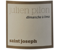 Domaine Julien Pilon - Saint-Joseph - Dimanche à Lima - Blanc - 2013