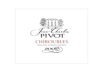 Jean Charles Pivot - Chiroubles - Rouge 2009