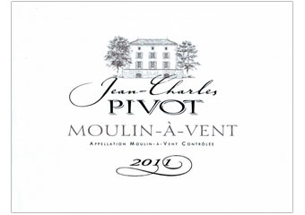 Jean Charles Pivot - Moulin à Vent - Rouge 2011
